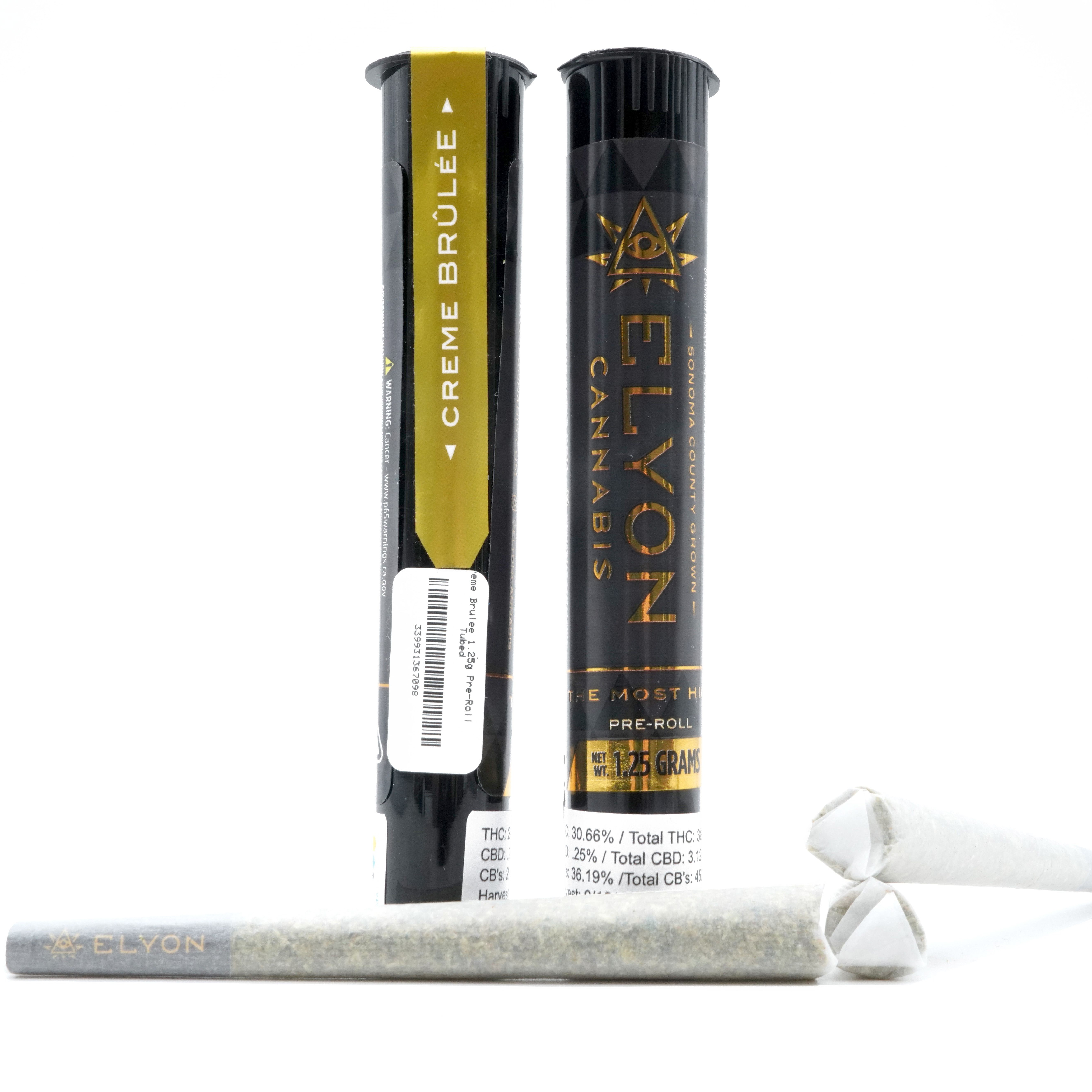 Crème Brûlée Preroll Leafly